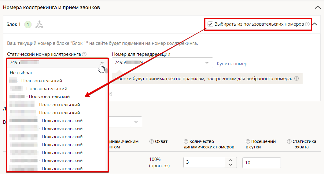 Статический номер это. Интерфейс коллтрекинга. Динамические номера. Интерфейс коллтрекинга виджеты.